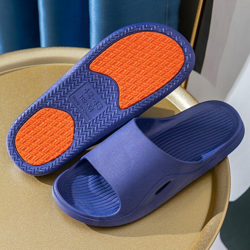 Large Size Anti-slip Slippers for Elderly Men's Summer Bathroom Shower Indoor Household Pregnant Women's Slippers HK18