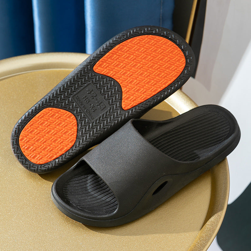 Large Size Anti-slip Slippers for Elderly Men's Summer Bathroom Shower Indoor Household Pregnant Women's Slippers HK18