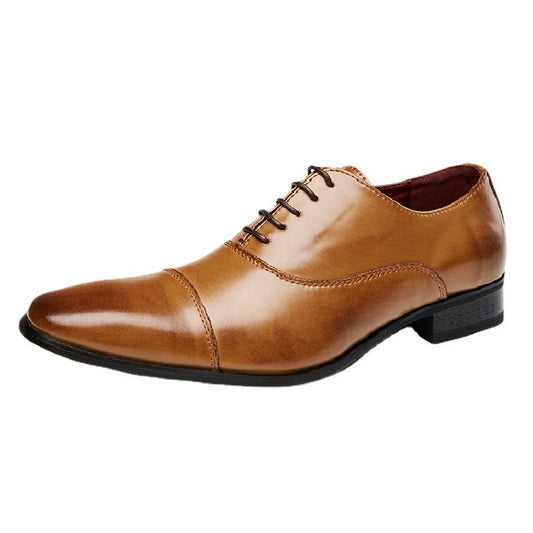 GHT4214 Classic men's leather Oxford dress shoes