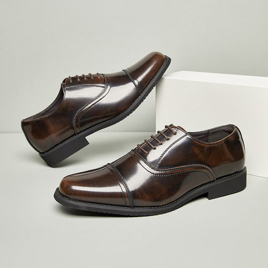 YTF116 Artisan crafted leather shoes for gentlemen